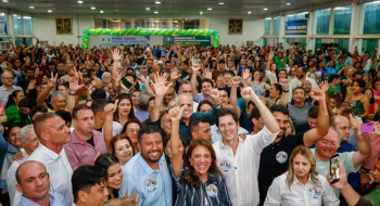 “Nosso projeto é a garantia das conquistas que os goianos tiveram”, diz Daniel Vilela em Trindade